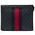Clutch Gucci Black GG Supreme Web Nero