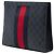 Clutch Gucci Black GG Supreme Web Nero - vista 2