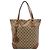 Borsa Tote Gucci Beige GG Canvas GG Charm