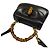 Bamboo Borsa Gucci 1947 Small in pelle di vitello nera con manico in bambù Nero - vista 11