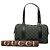Gucci Green GG Canvas Charmy Boston Bag - view 7