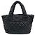 Borsa Chanel Coco Cocoon in pelle nera Nero - vista 2