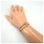 Bracciale a doppio filo con charm Christian Dior Dior Clair D Lune - vista 3