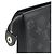 Louis Vuitton Monogram Eclipse Pochette Voyage MM Clutch Bag Braun Schwarz - Ansicht 7