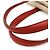 Hermès Borsa Boston Hermes Victoria 43 Rosso Beige - vista 6