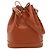 Borsa a tracolla Louis Vuitton Epi Noe Marrone
