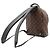 Zaino Louis Vuitton Monogram Palm Springs PM Marrone - vista 3