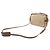Borsa a tracolla Prada in nastro jacquard Marrone Beige - vista 3