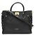 Louis Vuitton Monogram Tuftage On My Side MM Handtasche Schwarz