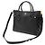 Louis Vuitton Monogram Tuftage On My Side MM Handtasche Schwarz - Ansicht 3