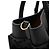Louis Vuitton Monogram Tuftage On My Side MM Handtasche Schwarz - Ansicht 8