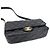 Borsa a tracolla Chanel Matelassé in pelle nera Nero - vista 3