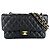 Borsa a tracolla Chanel Matelassé 25 Nero