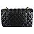 Borsa a tracolla Chanel Matelassé 25 Nero - vista 2
