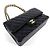 Borsa a tracolla Chanel Matelassé 25 Nero - vista 3