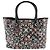 Borsa Tote Chanel da Donna Nero Rosso - vista 2