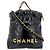 Timeless Borsa a tracolla con catena Chanel 22 da donna Nero
