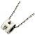 Hermès Collana in metallo Mini Pop H Hermes Argento Bianco