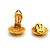 Timeless Orecchini a clip Chanel placcati oro D'oro - vista 3