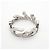 Cartier 18K White Gold Band Ring - view 3