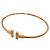 Bracciale rigido Tiffany & Co. T-Wire in oro rosa 18K