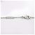 Collana Van Cleef & Arpels Alhambra in oro bianco 18K con diamanti - vista 5