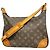 Borsa a tracolla Louis Vuitton Monogram Boulogne 30 Marrone