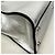 Borsa in pelle Fendi Peekaboo Argento - vista 6