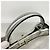 Borsa in pelle Fendi Peekaboo Argento - vista 8