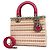 Borsa Christian Dior Cannage Lady Multicolore