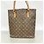 Borsa Tote Louis Vuitton Monogram Vavin GM Marrone - vista 11