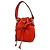 Fendi Montresor Mini Lederhandtasche Rot