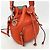 Fendi Montresor Mini Lederhandtasche Rot - Ansicht 2