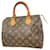 Borsa Louis Vuitton Monogram Speedy 25 Marrone