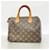 Borsa Louis Vuitton Monogram Speedy 25 Marrone - vista 10