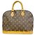 Borsa Louis Vuitton Alma Monogram Marrone