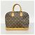 Borsa Louis Vuitton Alma Monogram Marrone - vista 10