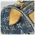 Borsa a mano Louis Vuitton Monogram Denim Neo Speedy Blu - vista 8
