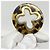 Louis Vuitton Keychain Charm Bijou Sac Insolence Marrone D'oro - vista 4