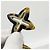 Louis Vuitton Keychain Charm Bijou Sac Insolence Marrone D'oro - vista 5