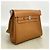 Hermès Hermes Herbag Mini Toile Military Schultertasche Braun - Ansicht 2