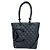Chanel Cambon Leder Tote Bag Schwarz