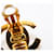 Orecchini Chanel Coco Mark Turnlock D'oro - vista 6