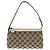 Borsa a mano Gucci Abbey beige in tela GG e pelle