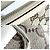 Borsa a mano Gucci Abbey beige in tela GG e pelle - vista 7