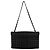 Timeless Borsa a tracolla Chanel Chocolate Bar in pelle di agnello nera Nero - vista 2