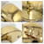 Timeless Orecchini a clip vintage Chanel D'oro - vista 6