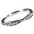 Chanel Camellia Collection Half Eternity Ring für Damen Silber Weiß