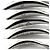 Chanel Camellia Collection Half Eternity Ring für Damen Silber Weiß - Ansicht 4