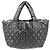 Borsa Tote Reversibile Chanel Coco Cocoon PM da Donna Nero Bianco Bordò - vista 2